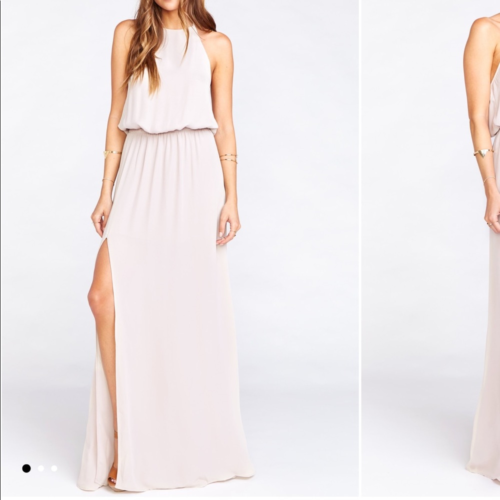 Show Me Your Mumu Heather Halter Dress